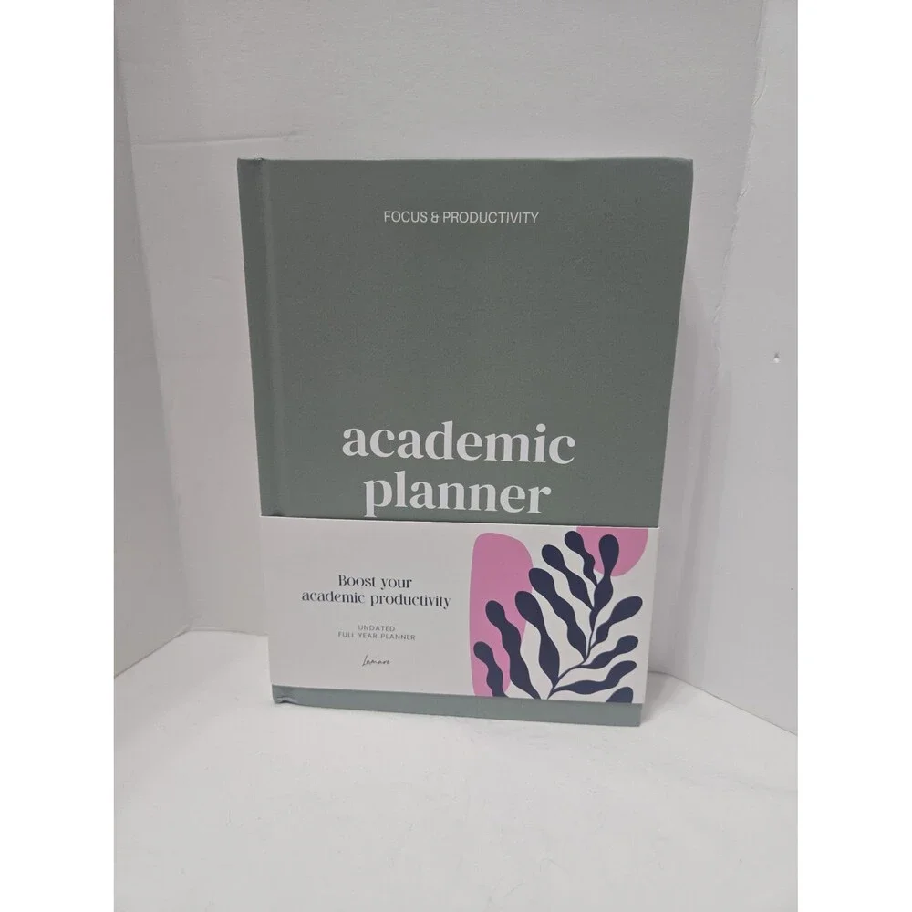 Lamare Academic Planner Undated 2024 to 2026. New. Ample space to write. Sage
